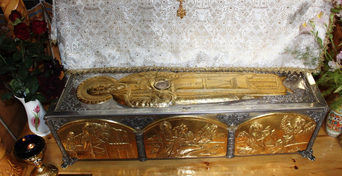 Moaștele Sfântului Antonie de la Iezer